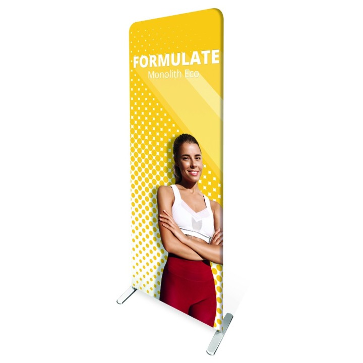Formulate Monolith Eco | Totem textile autoportant économique