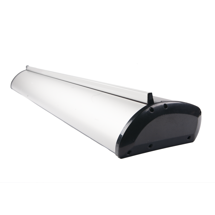 Merlin Premium roll-up banner with interchangeable cassette 91.5×231.5×19.5 cm