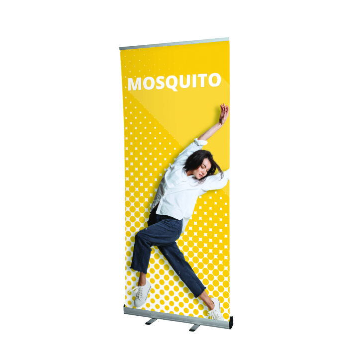 Roll-up Mosquito aluminium | Kakemono publicitaire professionnel