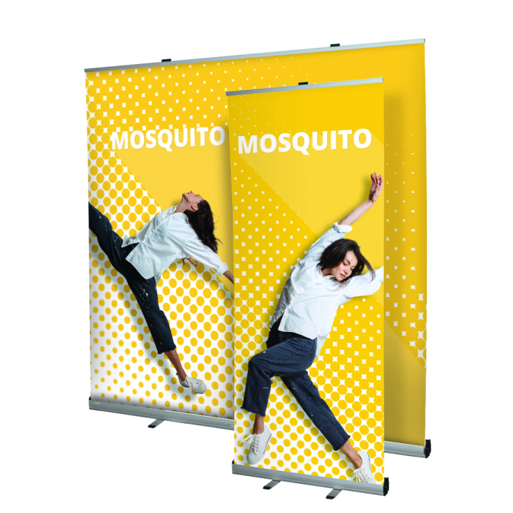 Roll-up Mosquito aluminium | Kakemono publicitaire professionnel