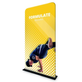 Formulate Monolith | Totem textile autoportant professionnel