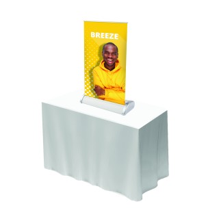 Mini Roll Up Breeze A4 A3 | Enrouleur de comptoir professionnel