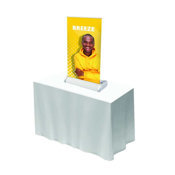 Mini Roll Up Breeze A4 A3 | Enrouleur de comptoir professionnel