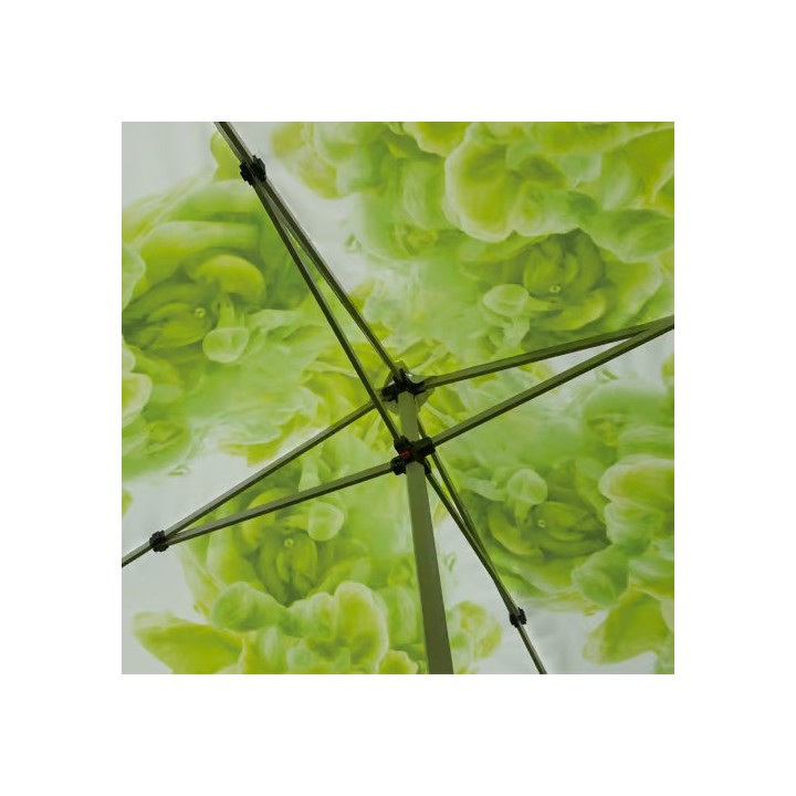 Custom promotional parasol with pole for events