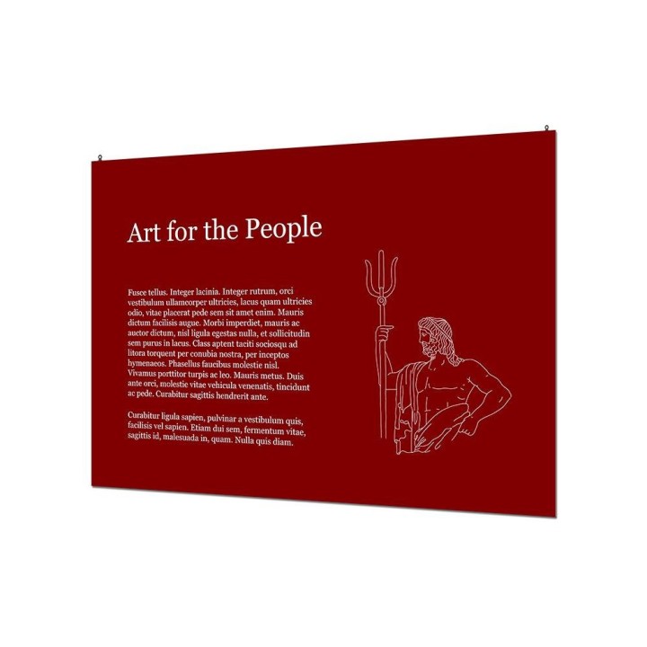 KAPA® Advertising Wall Panel 70x100 cm | Stand Expo