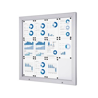 Alpha Lockable Outdoor Display Case (12 A4) | ​​Stand Expo