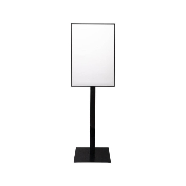 A1 LED Lighted Totem with Black Stand | Stand Expo