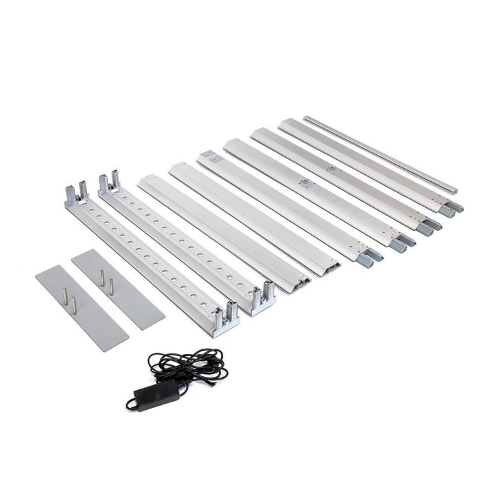 Mur lumineux LED double face 600 × 300 cm | Stand Expo