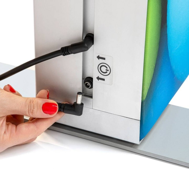 Double-sided LED light wall 600 × 300 cm | Stand Expo