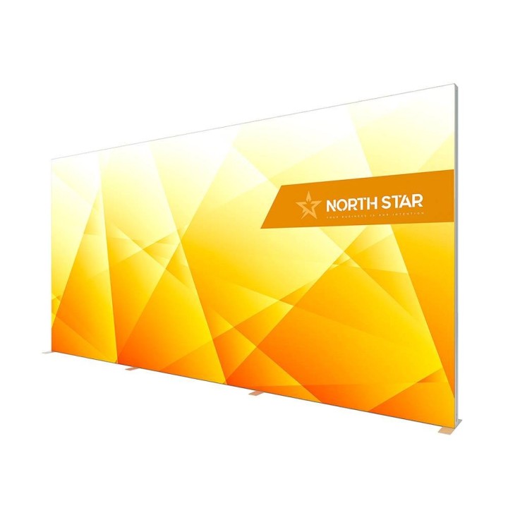 Mur lumineux LED double face 600 × 300 cm | Stand Expo