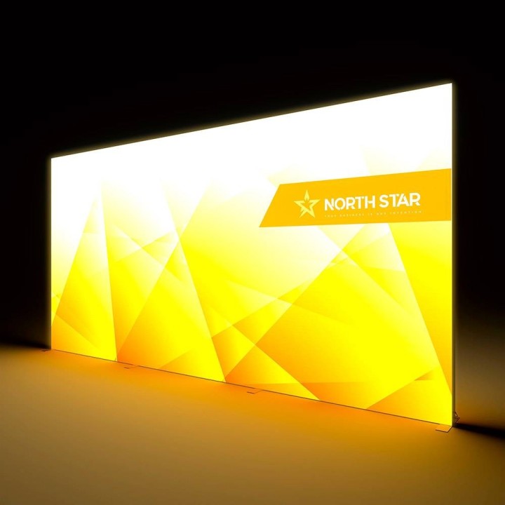 Double-sided LED light wall 600 × 300 cm | Stand Expo