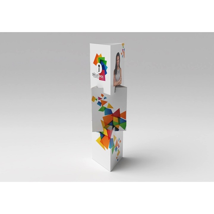 Triangular discount totem