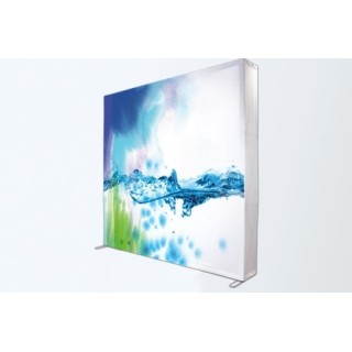 Straight-shaped discount pop-up stand