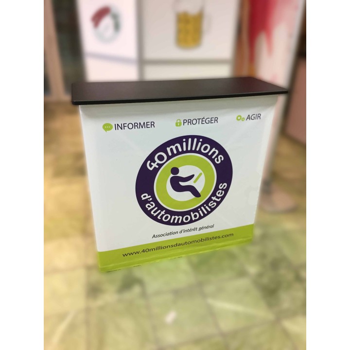 Pop up counter