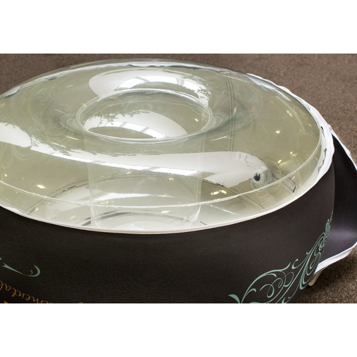 Petite table gonflable