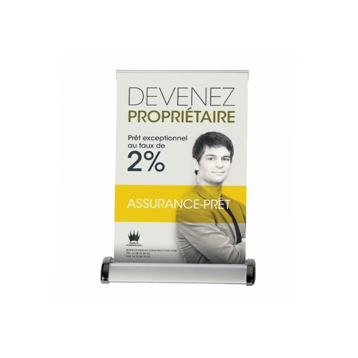 Light aluminium roll-up