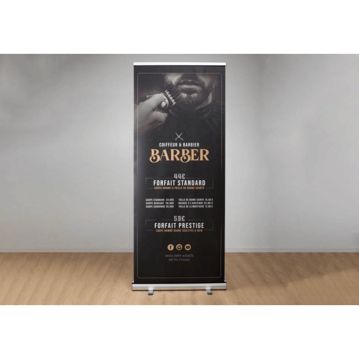 Light aluminium roll-up