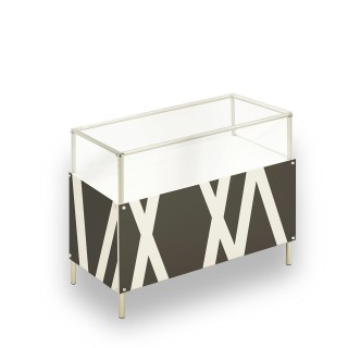 Portable plexiglass display case - Expo stand