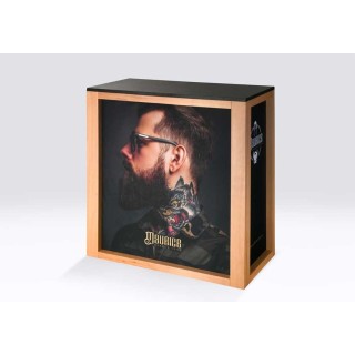 Wooden Reception Counter - Stand Expo