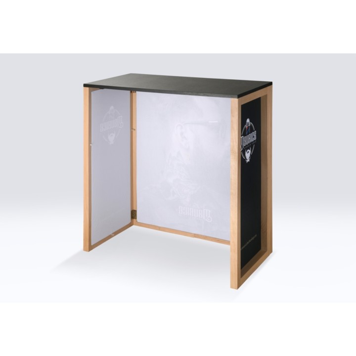 Wooden Reception Counter - Stand Expo