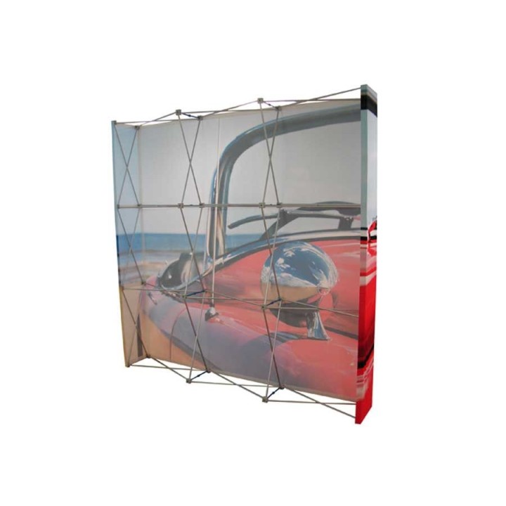 Straight Fabric Pop-Up Display - Stand Expo